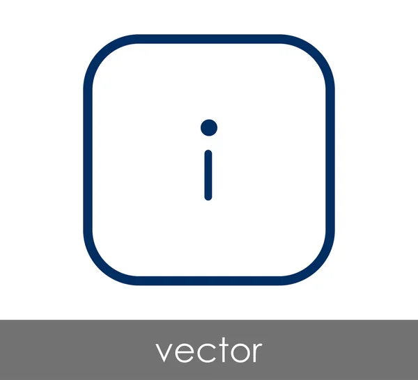 Ícone Exclamação Sinal Ilustração Vetorial — Vetor de Stock