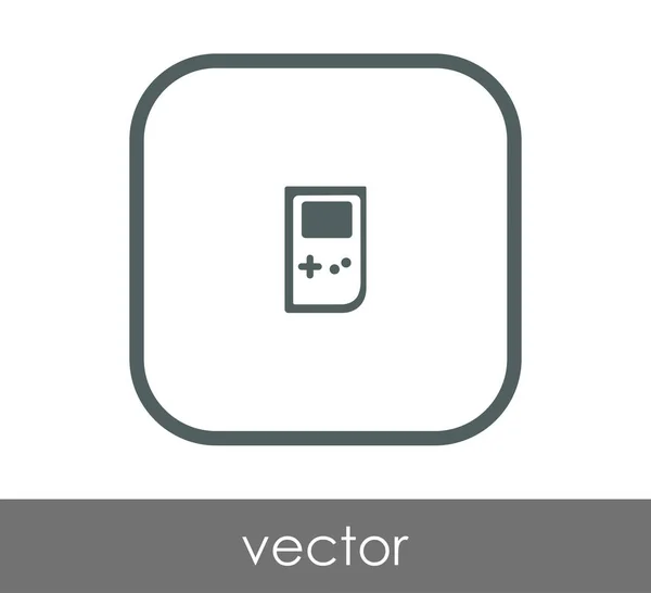 Gaming joystick pictogram — Stockvector