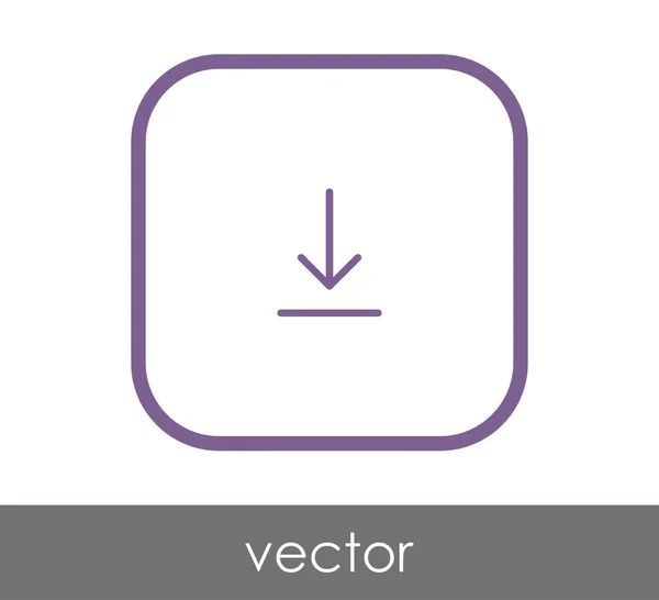 Signo de icono de flecha — Vector de stock