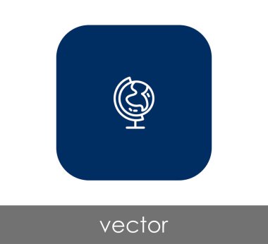 kare simge, vektör çizim