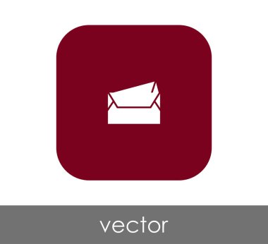 zarf simgesi, işaret, vektör çizim 