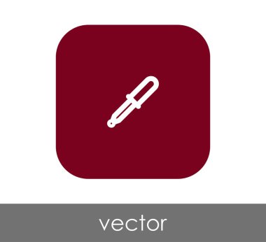 Bırakıcı simgesi vektör illüstrasyonu