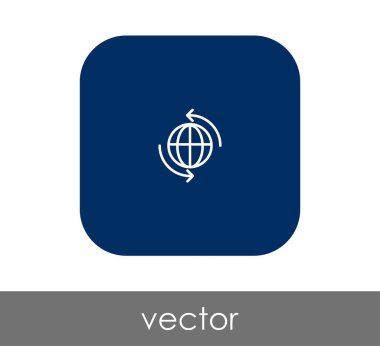 kare simge, vektör çizim