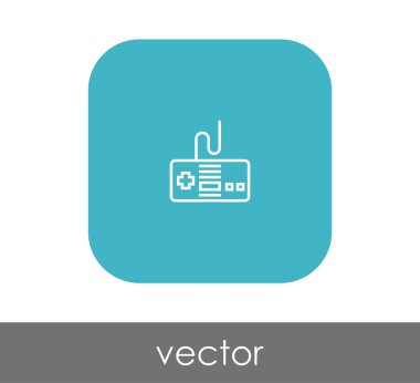 oyun çubuğu düz kutsal kişilerin resmi içinde yuvarlatılmış kare