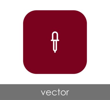 Bırakıcı simgesi vektör illüstrasyonu