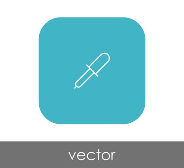 Bırakıcı simgesi vektör illüstrasyonu