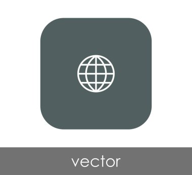 kare simge, vektör çizim