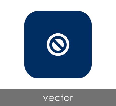 Yasak işareti simgesi