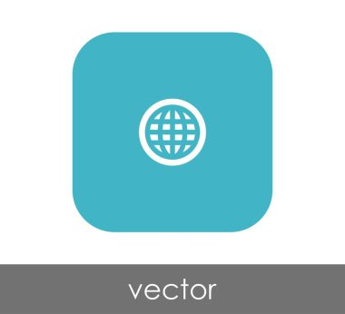 kare simge, vektör çizim