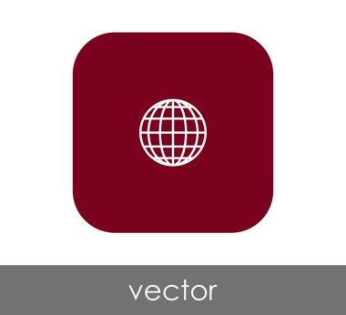 kare simge, vektör çizim