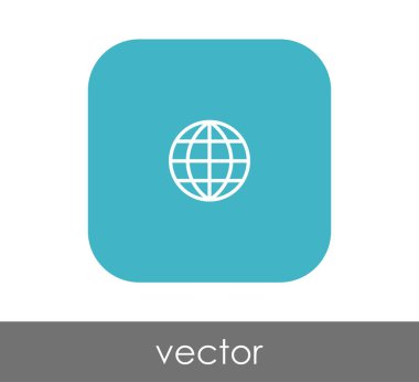 kare simge, vektör çizim