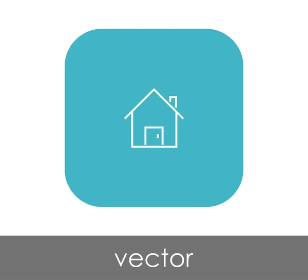 Home Ícone — Vetor de Stock