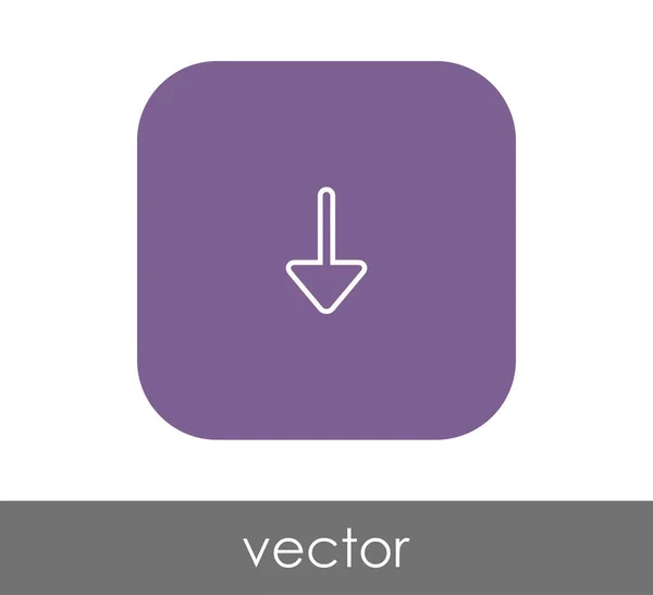 Illustration Vectorielle Conception Icône Flèche — Image vectorielle
