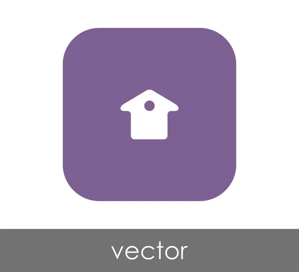 Inicio Icono — Vector de stock