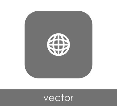 kare simge, vektör çizim