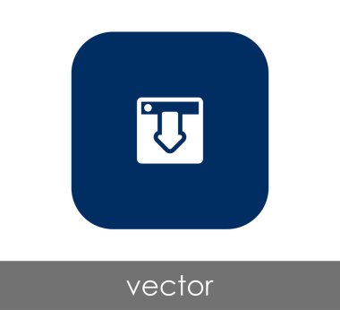 ok simgesinin vektör illüstrasyon tasarımı