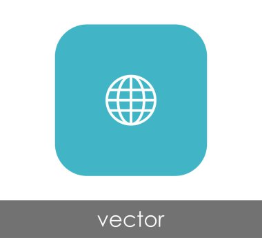 kare simge, vektör çizim