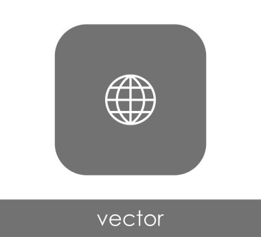 kare simge, vektör çizim