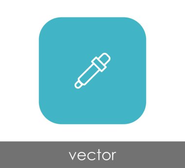 Bırakıcı simgesi vektör illüstrasyonu