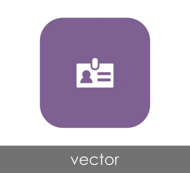 kimlik kartı simgesi