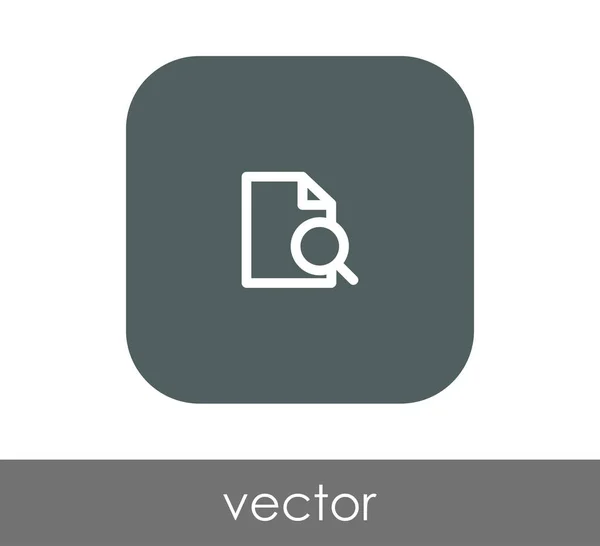 Documento icona web — Vettoriale Stock
