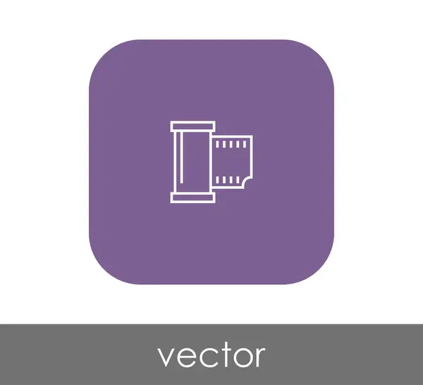 Film ikonra — Stock Vector