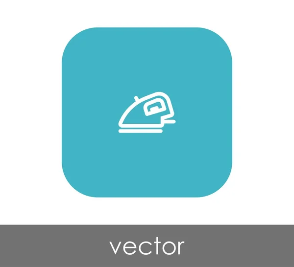 Design de ícone de ferro — Vetor de Stock