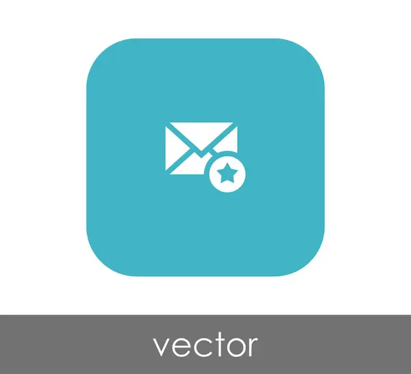 Wichtiges E-Mail-Symbol — Stockvektor