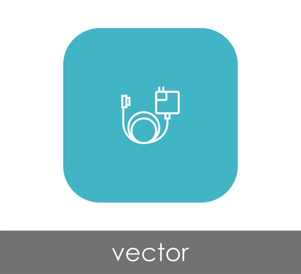 Vektor Illustration Design des Ladegeräts Symbol — Stockvektor