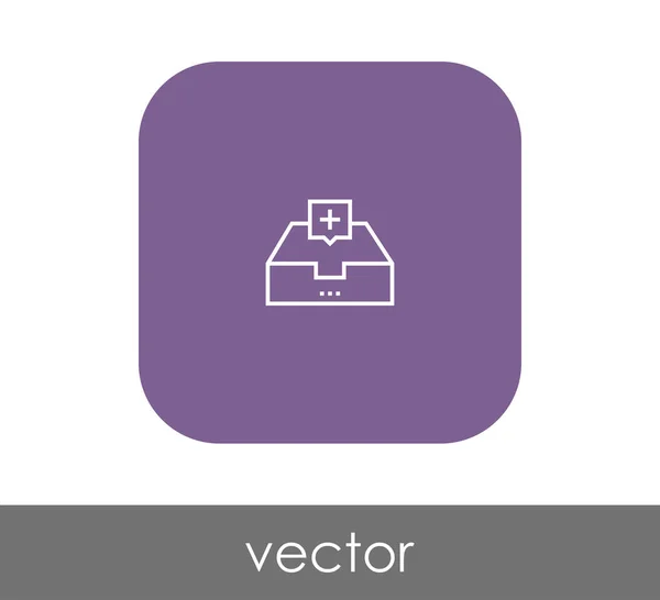 Archive icon — Stock Vector