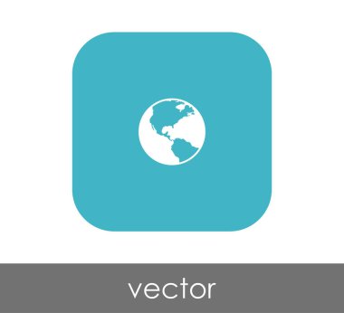 kare simge, vektör çizim