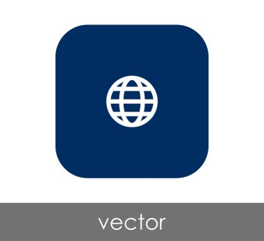 düz simge yuvarlatılmış kare