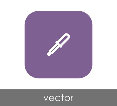 Bırakıcı simgesi vektör illüstrasyonu