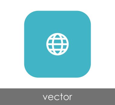 düz simge yuvarlatılmış kare