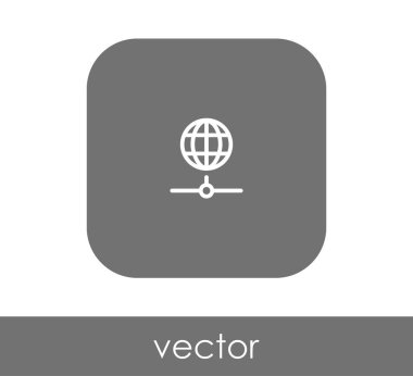 kare simge, vektör çizim