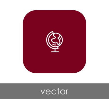 kare simge, vektör çizim