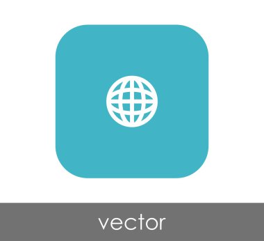 kare simge, vektör çizim