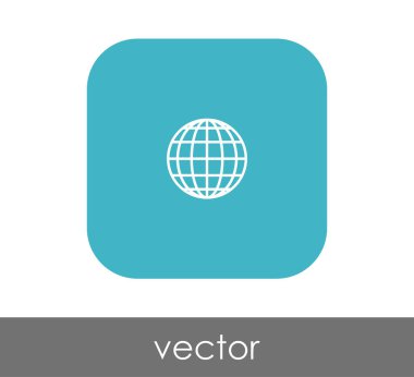 kare simge, vektör çizim