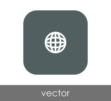 kare simge, vektör çizim