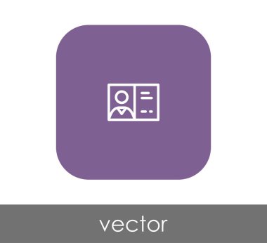 kimlik kartı simgesi