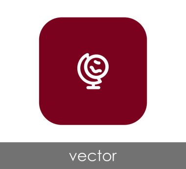 kare simge, vektör çizim