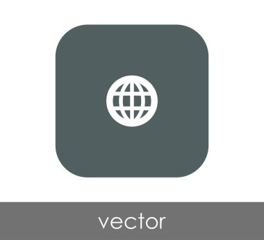 kare simge, vektör çizim