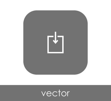 ok simgesinin vektör illüstrasyon tasarımı