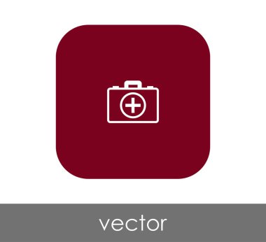 İlk yardım çantası simgesi