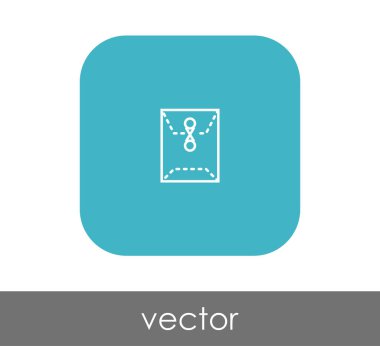 web tasarım ve uygulamalar için zarf simgesi