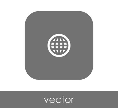 kare simge, vektör çizim