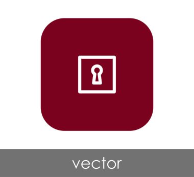 anahtar deliği simge tasarım