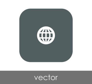 kare simge, vektör çizim