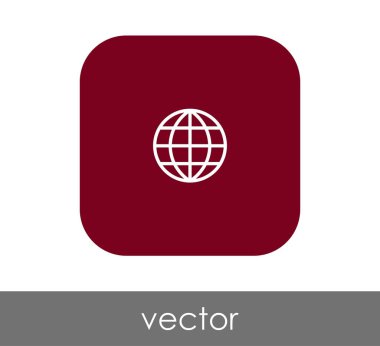 kare simge, vektör çizim