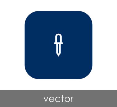 Bırakıcı simgesi vektör illüstrasyonu